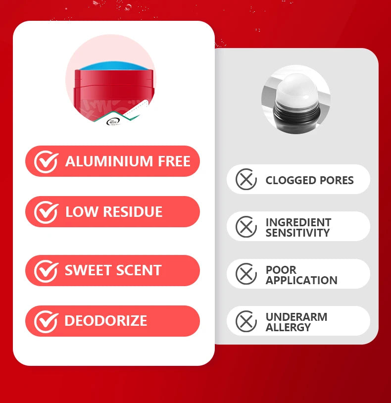 Tidesmit Old Spice aluminum-free deodorant for men with 48-hour sandalwood odor control and refreshing protection.
