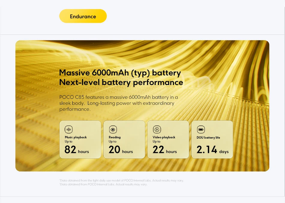 Global Version POCO C85 Smartphone 128GB 256GB MTK Helio G81-Ultra 6.9" Dot Drop Display 50MP Main Camera 6000mAh 33W Charging