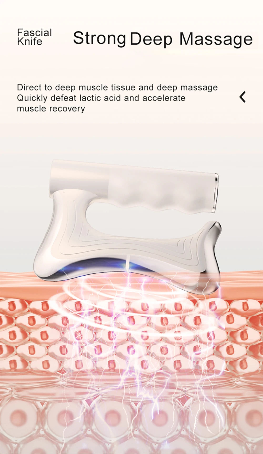 Electric Muscle Relief Massager - LCD Vibration Heat Therapy Tool Back Massage Instrument Tidesmit