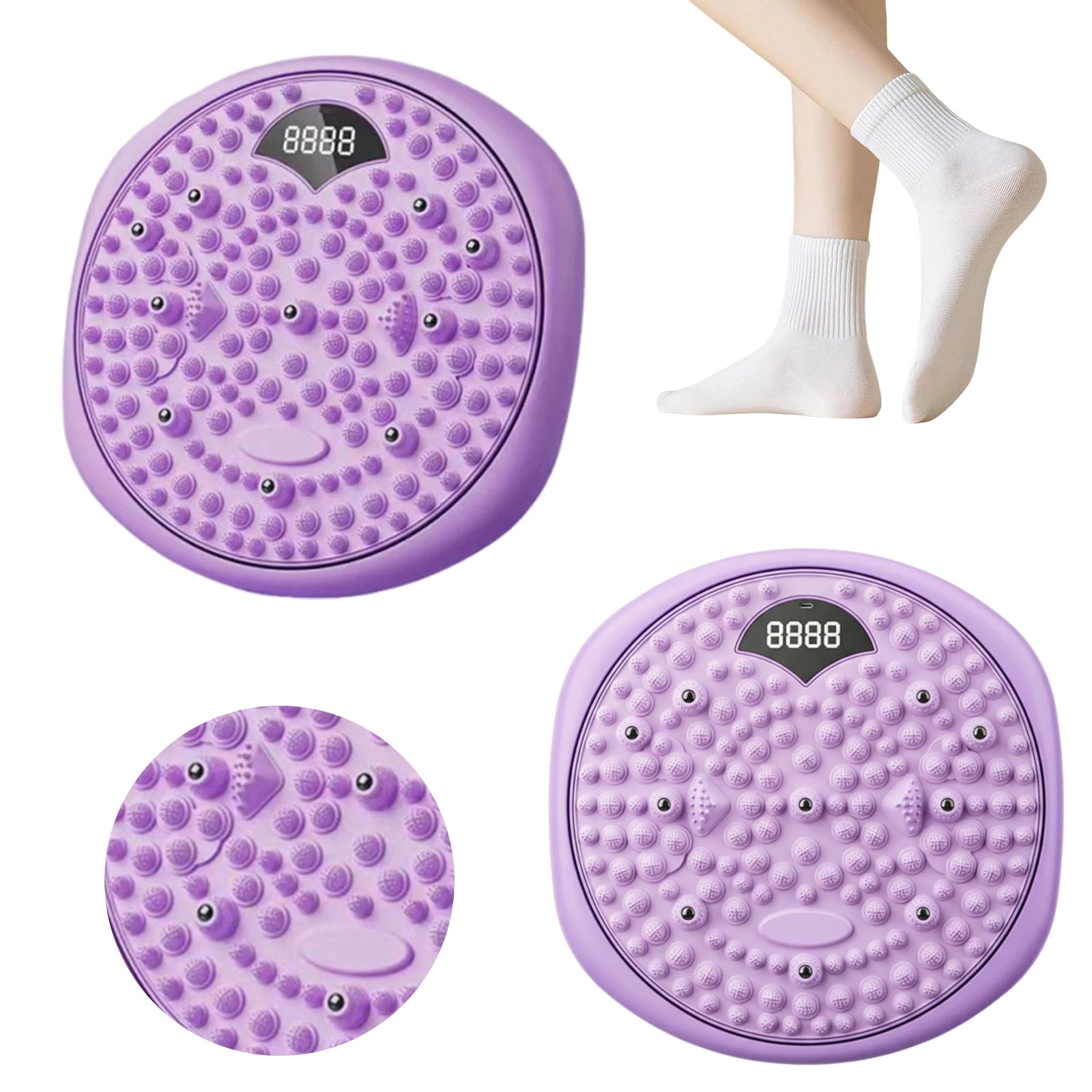 Waist Twisting Disc with Magnetic Acupressure - Tidesmit Core Trainer Body Shaping Massage Equipment Tidesmit