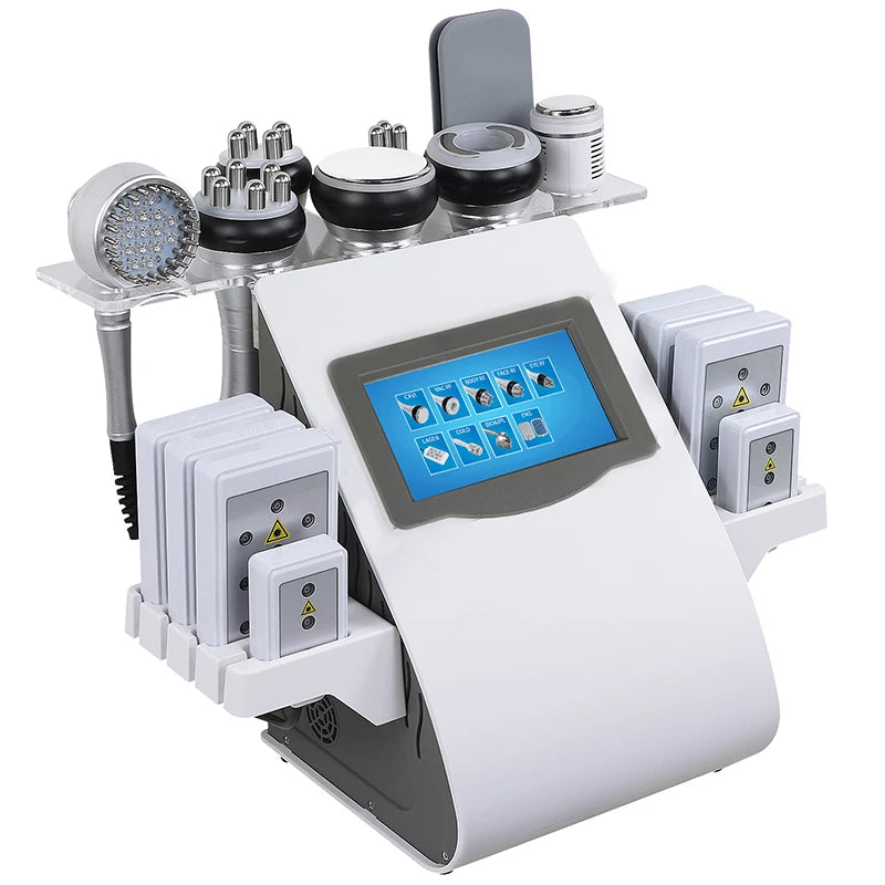 9-in-1 Ultrasonic Cavitation Machine for Professional Body Slimming Body Shaping Massage Equipment Tidesmit