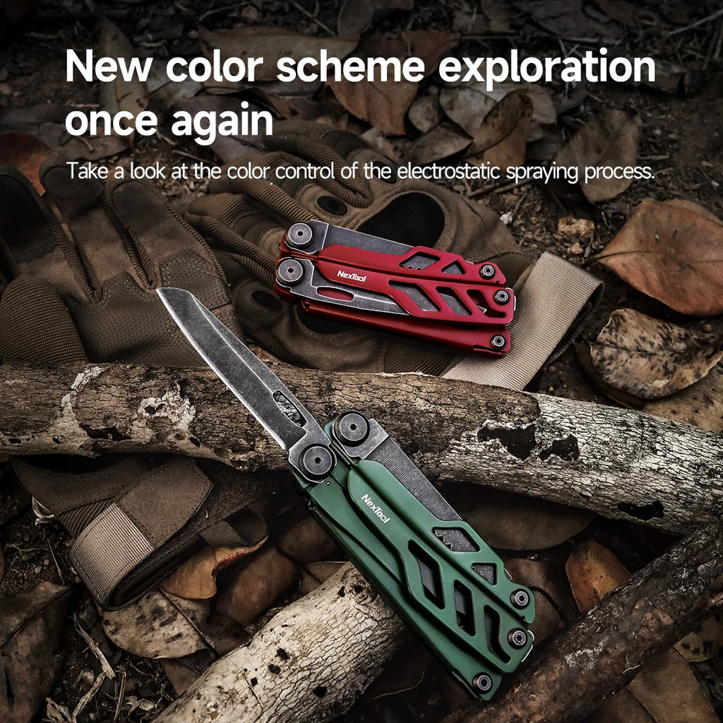 NexTool Flagship Pro 16-in-1 Multi-tool Pliers EDC Folding Knife Camping Gear Outdoor Survival Kit Portable Tool Set