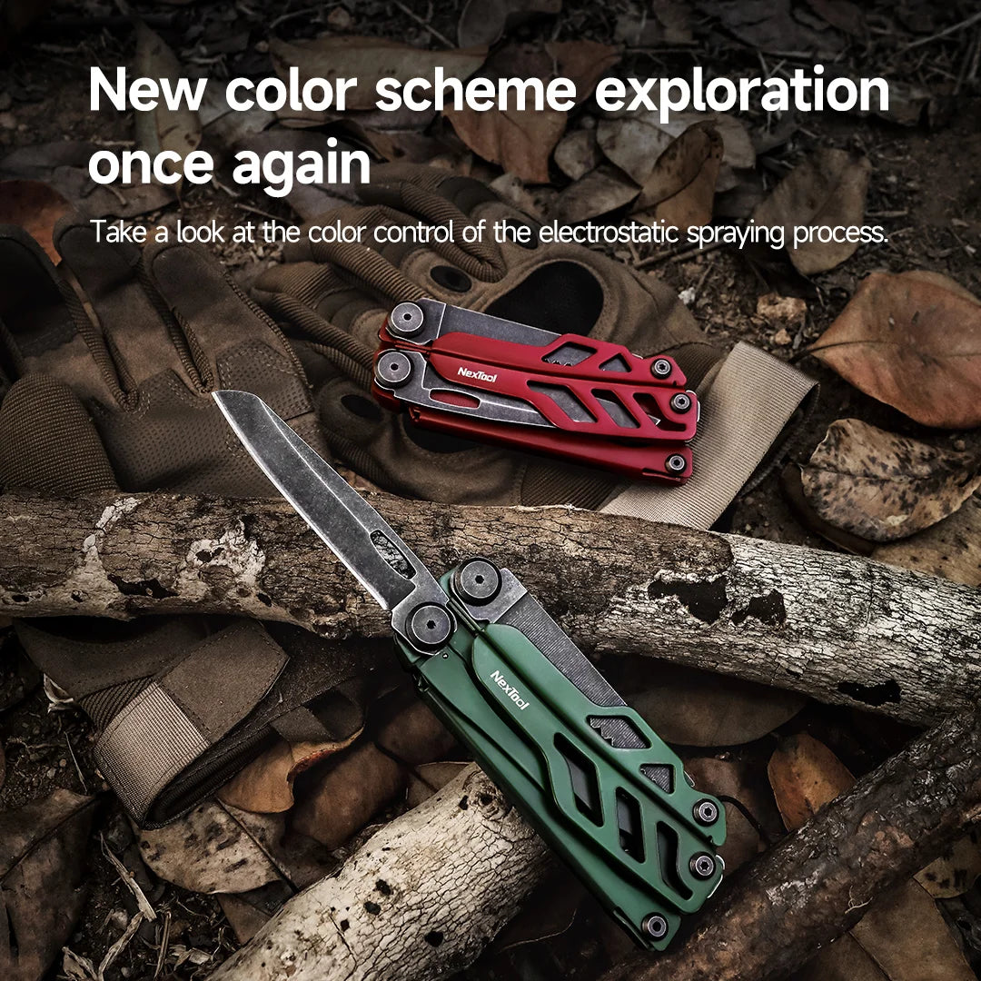 NexTool Flagship Pro 16-in-1 Multi-tool Pliers EDC Folding Knife Camping Gear Outdoor Survival Kit Portable Tool Set