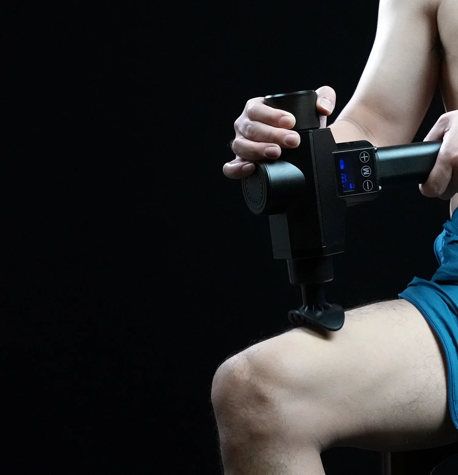 Deep Tissue Massage Gun - 16mm Amplitude Percussive Therapy Device Fascia Gun Tidesmit