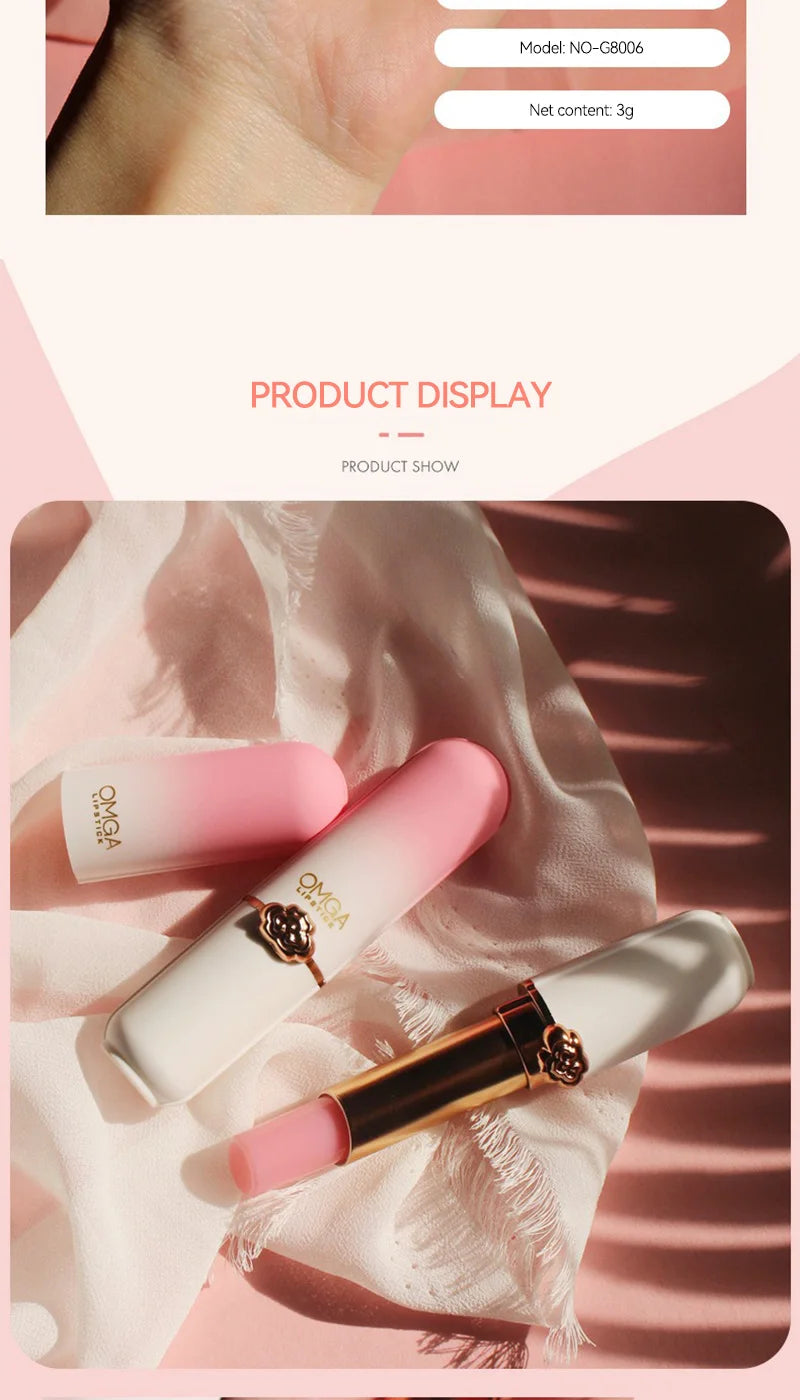 Color Changing Lip Balm - Moisturizing Peach Treatment by Tidesmit Lip Care Tidesmit