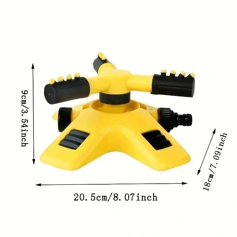 360 Degree Automatic Rotating Water pipe set Garden Lawn Sprinkler Yard Large Area Coverage Watering Irrigation Spraye 2027