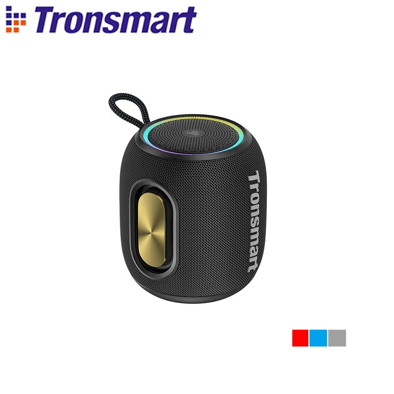 Tronsmart T8 Mini Speaker Bluetooth Speaker with 360 Degree Audio, 20H Playtime,IPX7 Waterproof, APP Control for Camping, Hiking