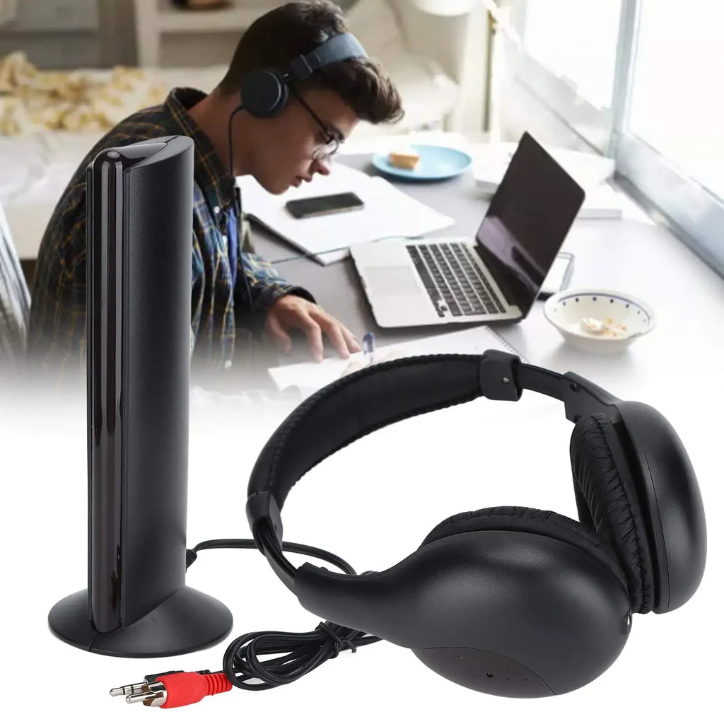 Wireless Over-Ear Headphones with FM Radio & Deep Bass - Tidesmit Tidesmit