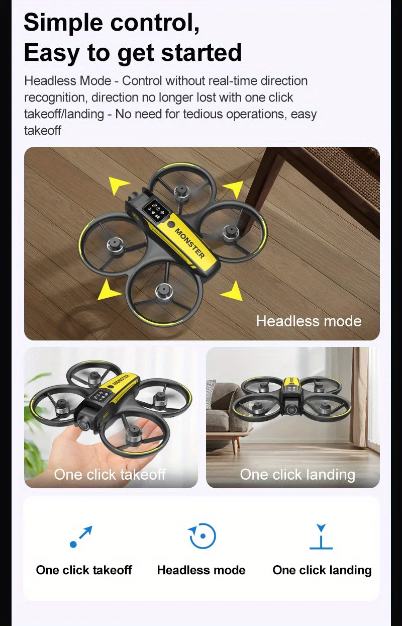 4K Camera Drone M23 with Obstacle Avoidance and GPS - Tidesmit Tidesmit
