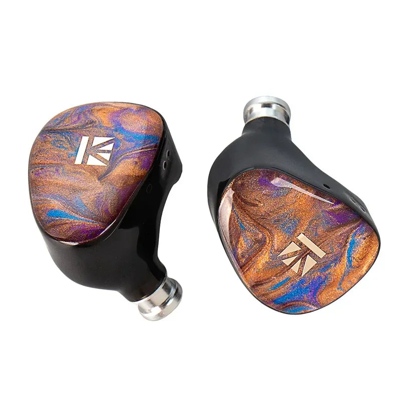Dual Dynamic Driver Bone Conduction IEM Earphones by Tidesmit brown Tidesmit