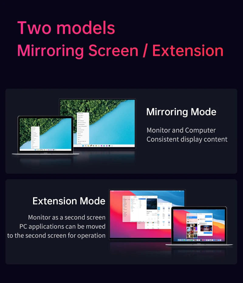 16inch 4K OLED Portable Monitor Touchscreen 16:10 3840*2400p 500Nits Metal Narrow Bezel External Monitor for PS5 Switch Laptop