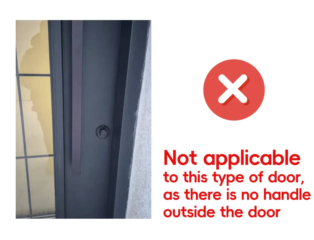 New RAYKUBE A1 Ultra Tuya BLE Intelligent Electronic Door Lock Fingerprint Keypad FPT1 Unlock No-dig Installation for Smart Home