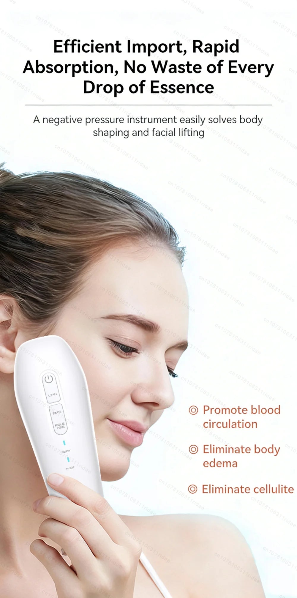 EMS Cupping Massager for Body Sculpting and Cellulite Relief | Tidesmit Relaxation Treatment Tidesmit