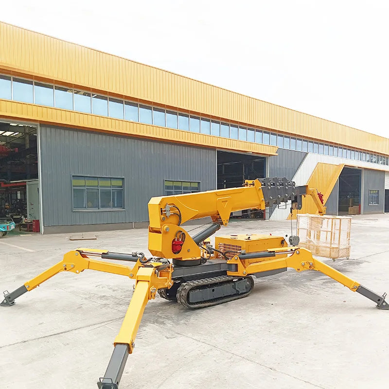 Customizable 3T Spider Crane Lifting Crane with 3m Fly Jib for Special Heavy Duty Industrial Lifting Requirements