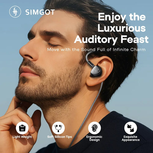 SIMGOT ET142 Planar Magnetic IEMs | Dual Nozzle Tuning | Tidesmit Tidesmit