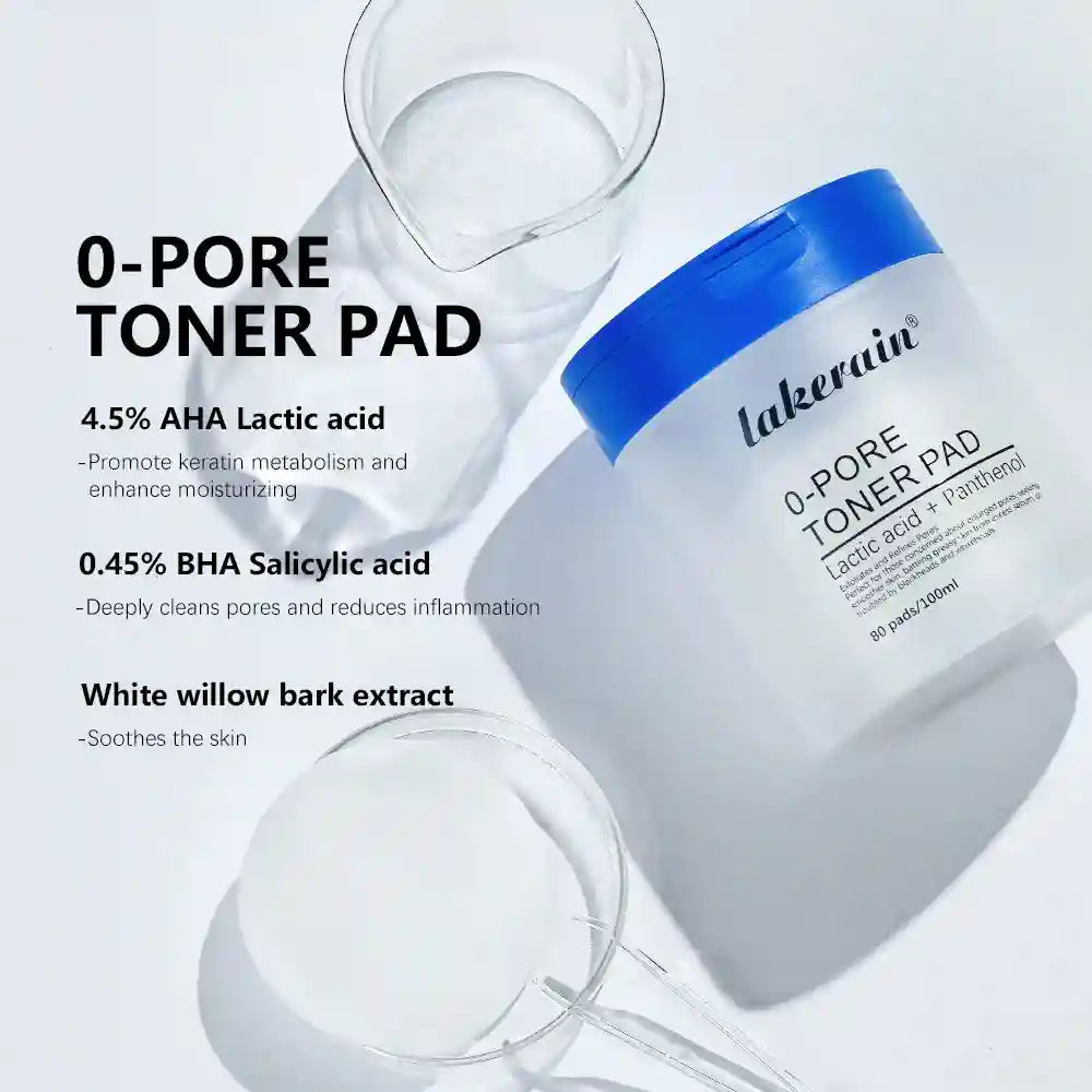 Zero Pore Toner Pad | Exfoliating Facial Skin Care – 70 Count Scrubs Treatments Tidesmit