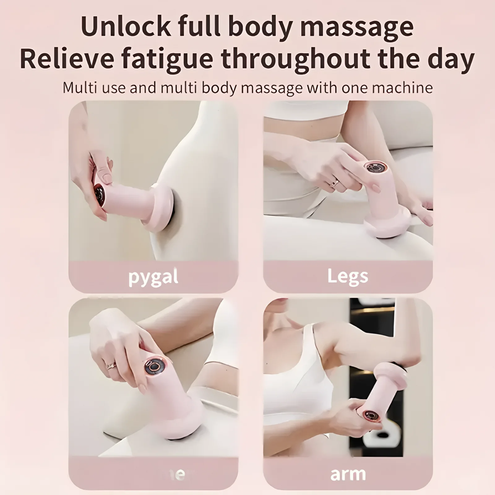 Fascia Gun 5-in-1 Portable Deep Tissue Massager - Tidesmit EU Fascia Gun Tidesmit
