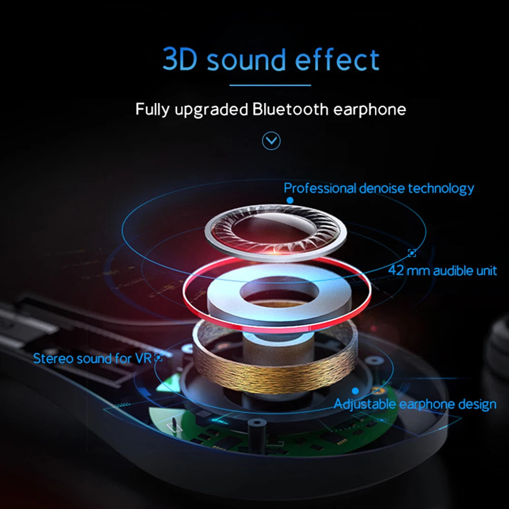 VR Headset for Smartphones with Bluetooth Control | Tidesmit Smart Glasses Tidesmit
