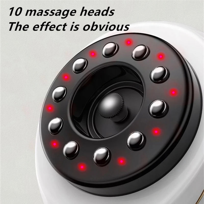 Electric Guasha Body Massager with Heat Therapy and Suction Body Shaping Massage Equipment Tidesmit