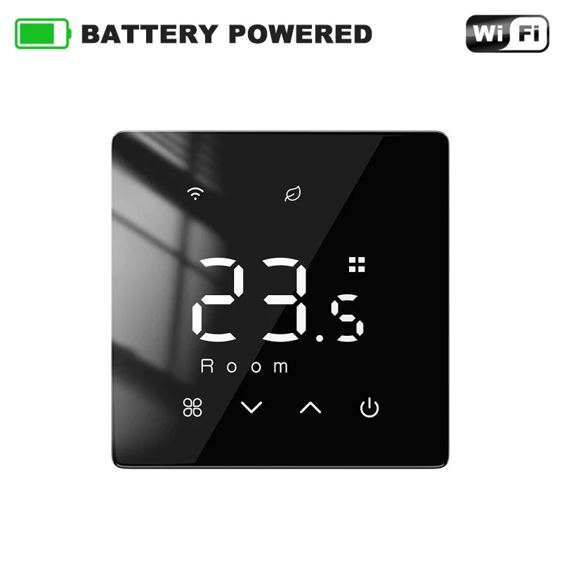 Tuya Smart Thermostat Water Gas Boiler WiFi ZigbeeBattery Wireless Floor Heating Temperature Remote Controller Google Home Alexa