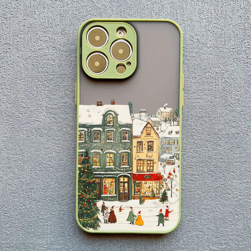 Christmas Cartoon Phone Case for iPhone 16 Pro Max - Shock-Absorbing Cover matcha SDJJ 8 Tidesmit