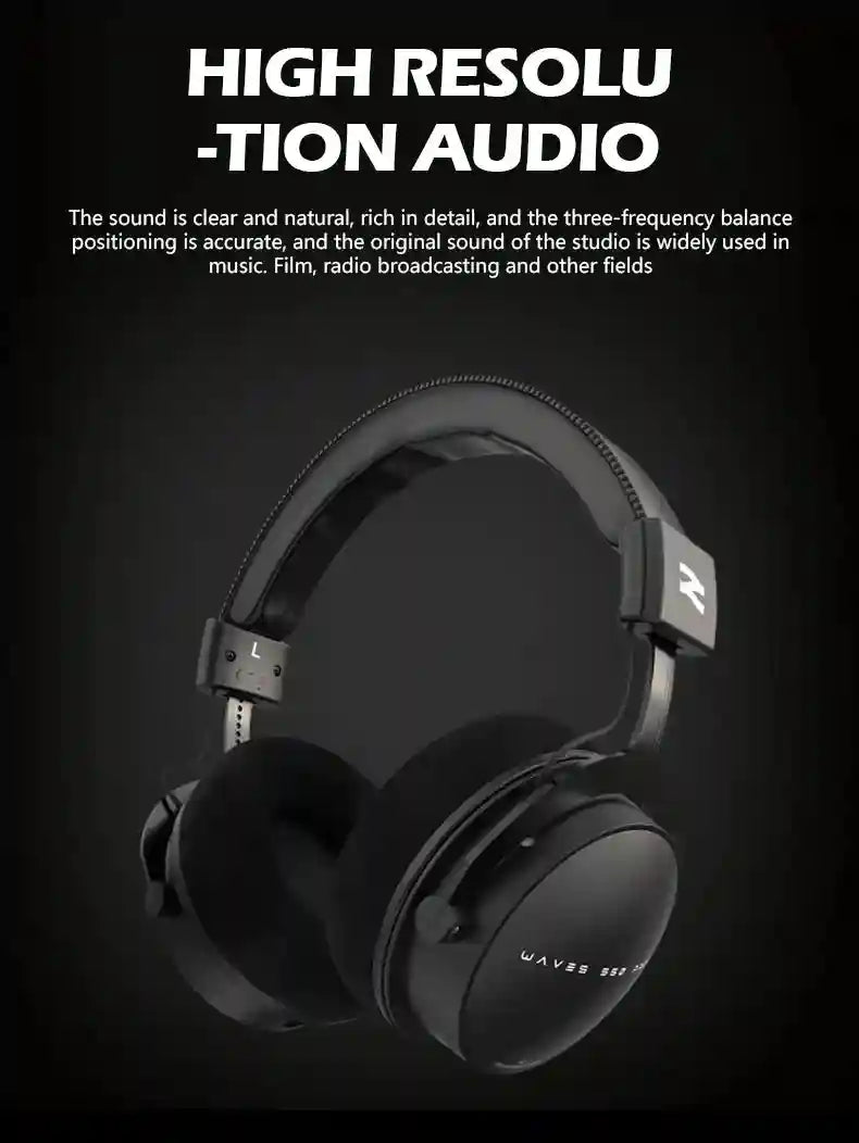 Studio Monitor Over-Ear Headphones - W550x Professional Audio Tidesmit