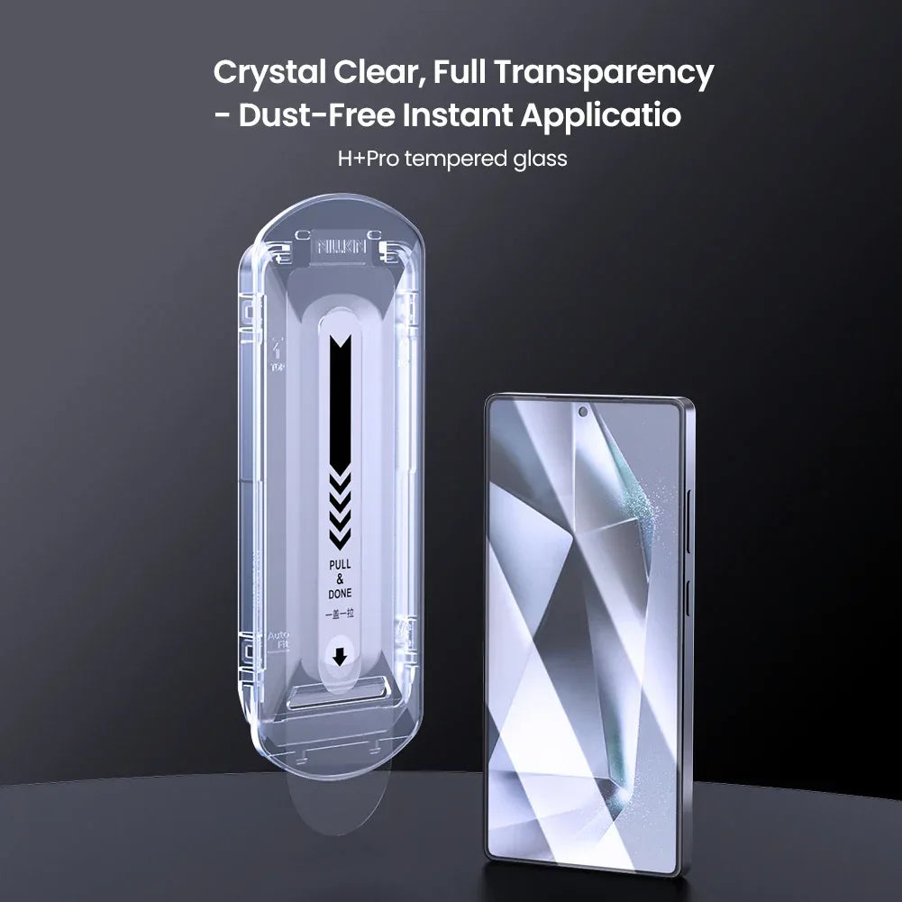 Samsung Galaxy S25 Ultra Tempered Glass Screen Protector - Anti-Scratch 9H Tidesmit