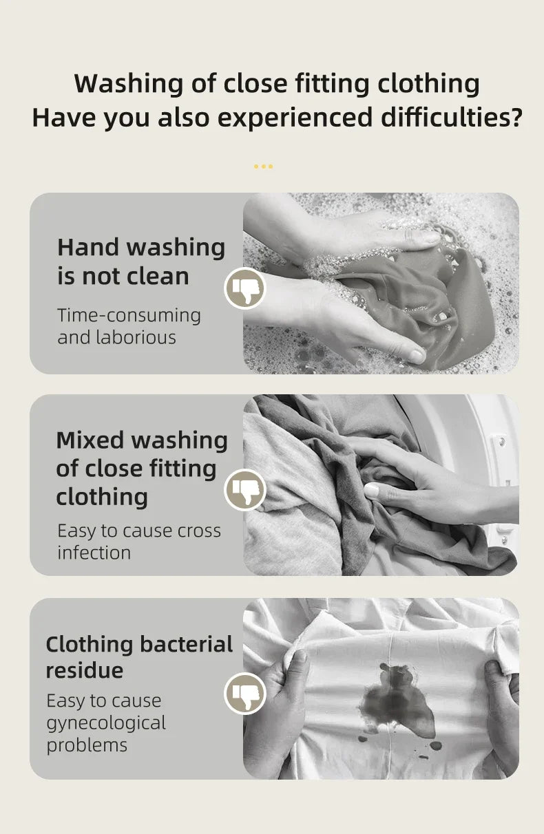 Tidesmit mini electric washing cup showing portable wireless charging feature for underwear and pet clothing, view 8