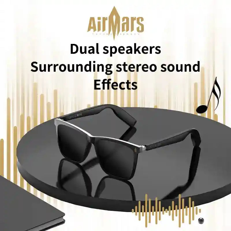 Smart Audio Sunglasses with Spatial Sound - Bluetooth Wireless Tidesmit