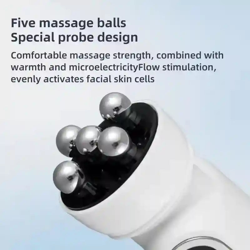 EMS Facial Massager & RF Skin Firming Device | Tidesmit White Eye Massage Instrument Tidesmit