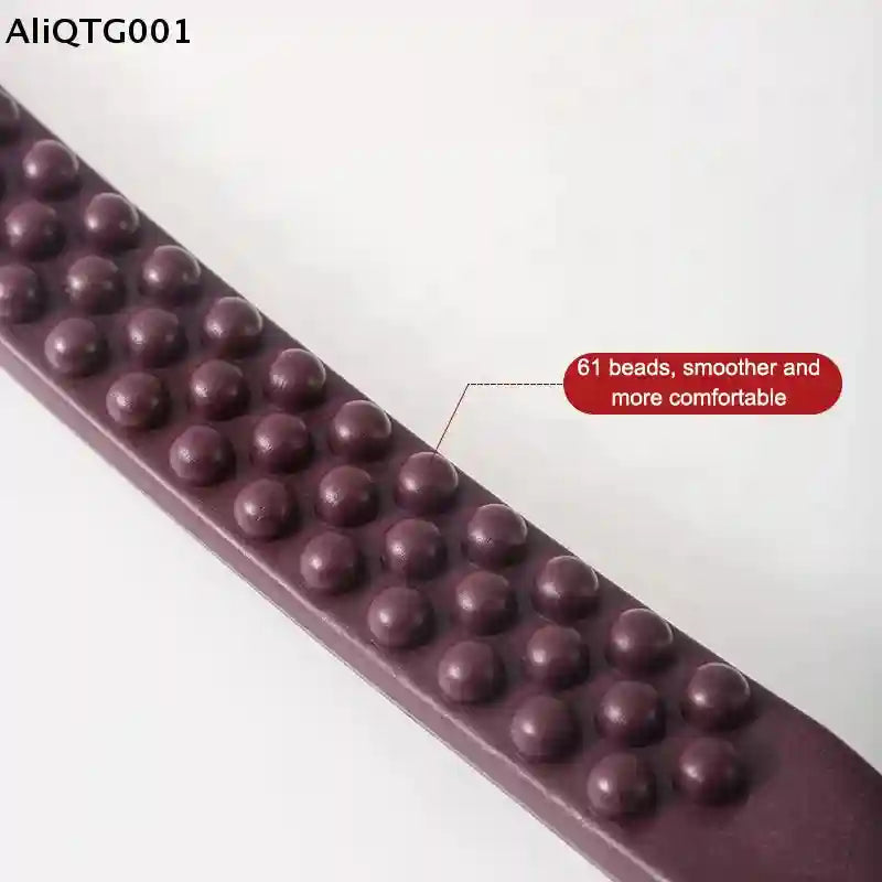 Back Massage Roller - Wooden 61-Bead Manual Deep Tissue Guasha Tool Massage Roller Tidesmit