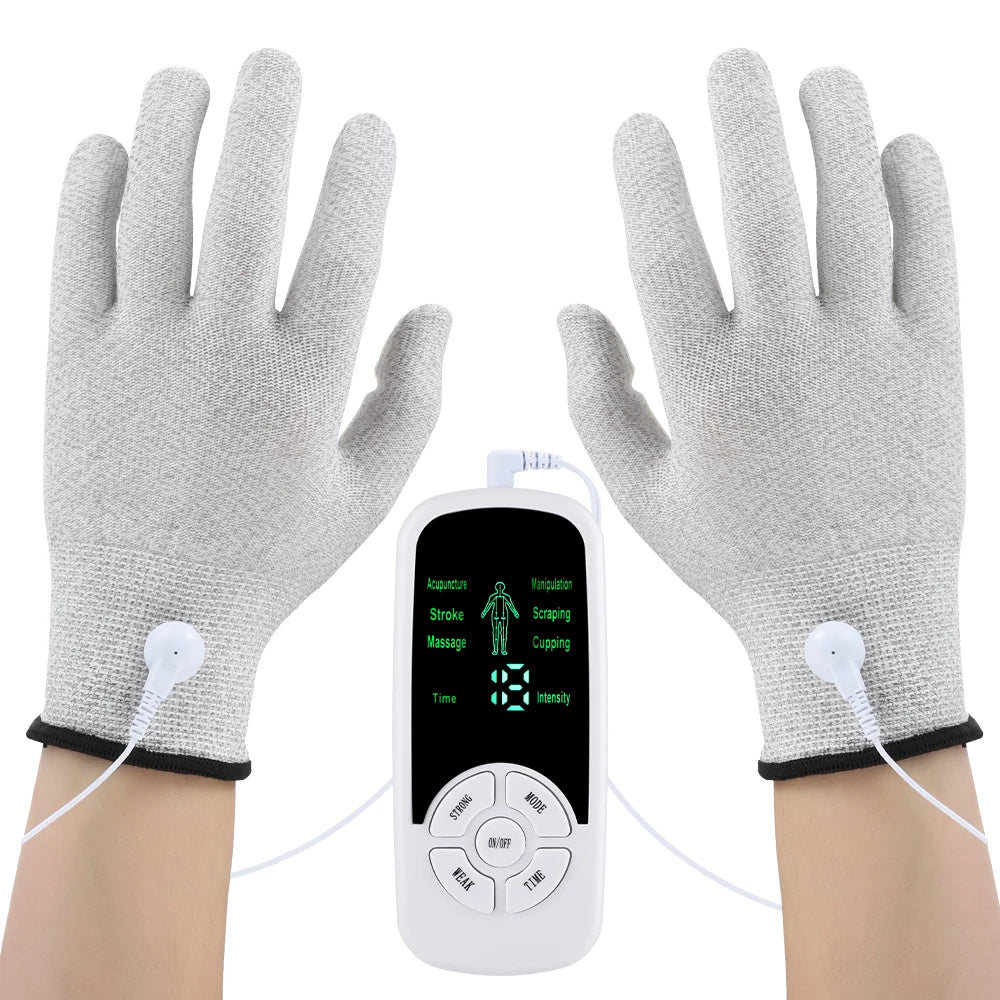 Back Massage Instrument: 6-Mode TENS Electric Massager & Heat Therapy Back Massage Instrument Tidesmit