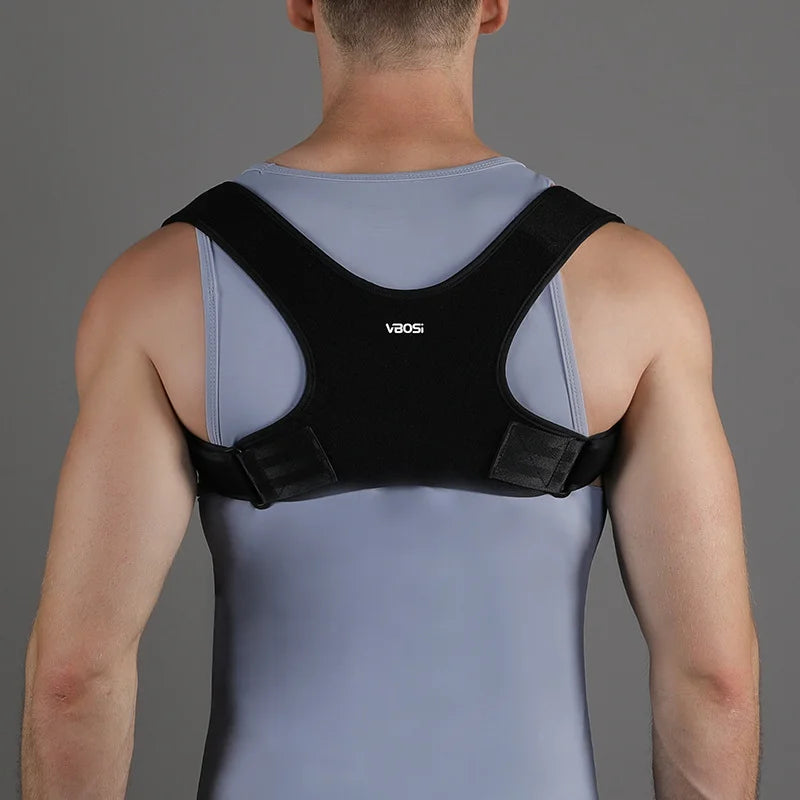 Adjustable Posture Corrector for Men & Women, Invisible Upper Back Brace for Clavicle Support, Neck Shoulder Pain Relief