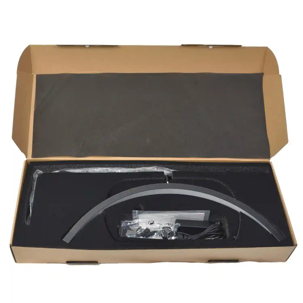 LED Half Moon Lash Light with Floor Stand | Professional Salon Lighting Tidesmit