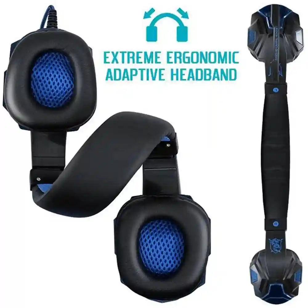 Wired Gaming Headset with Microphone - Over-Ear Precision Audio Tidesmit