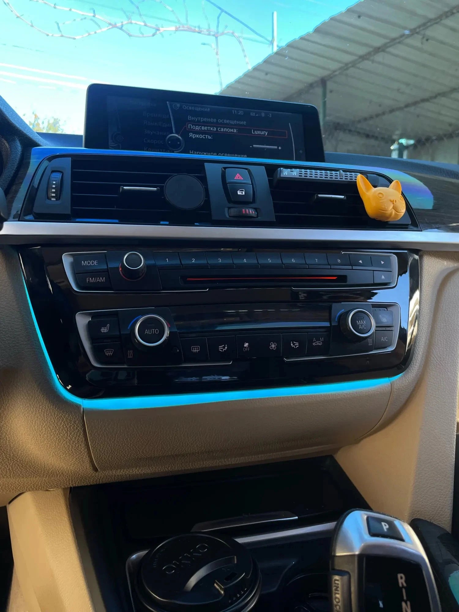 BMW 3 Series Center Console LED Ambient Light Trim Upgrade Tidesmit