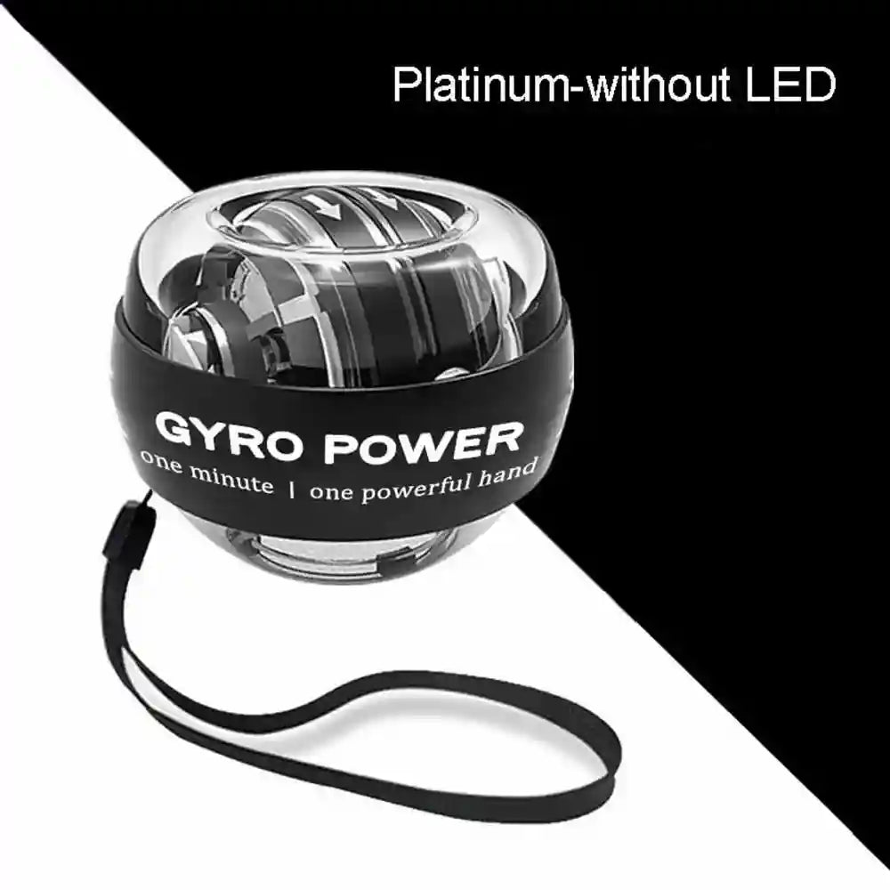 Wrist Strengthener Gyro Ball - Self-Starting Powerball for Forearm Grip Massage Roller Tidesmit