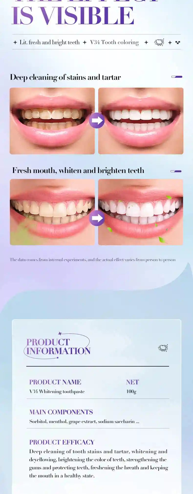Tidesmit dental calculus remover and teeth whitening toothpaste for brightening and periodontitis prevention.