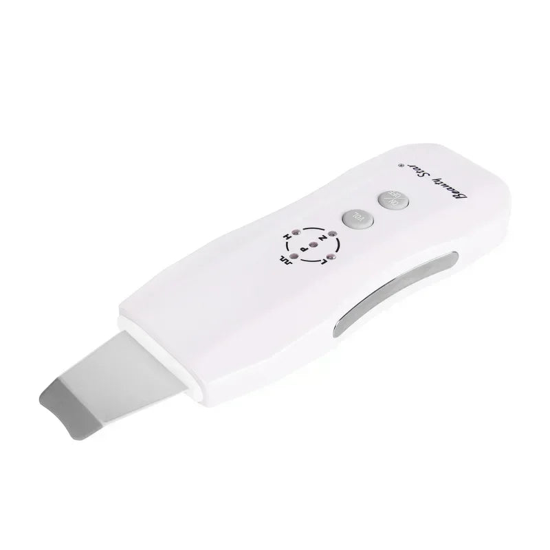 Ultrasonic Skin Scrubber | Deep Pore Cleaning Tool | USB Rechargeable Scrubs Treatments Tidesmit