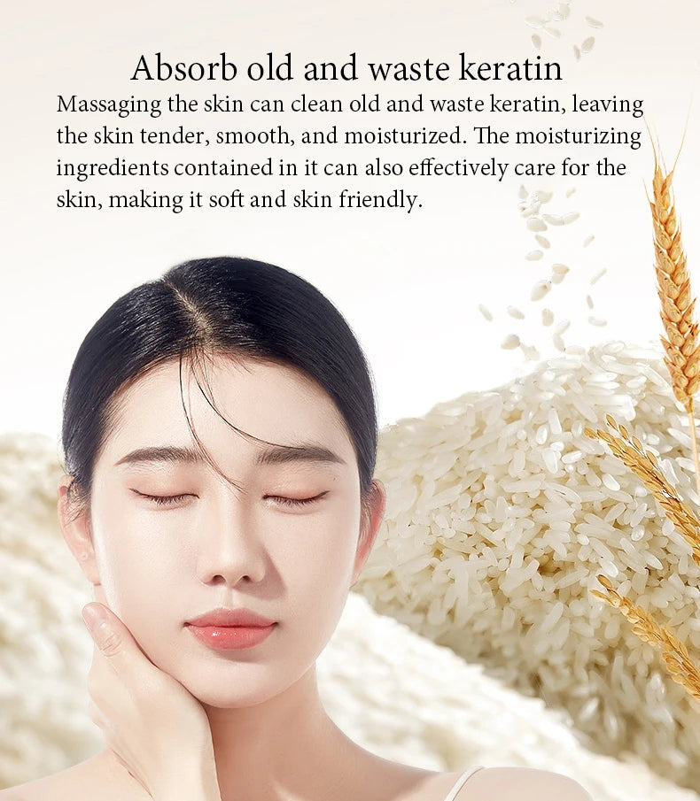 White Rice Exfoliating Gel - Gentle Brightening Facial Scrub | Tidesmit Scrubs Treatments Tidesmit