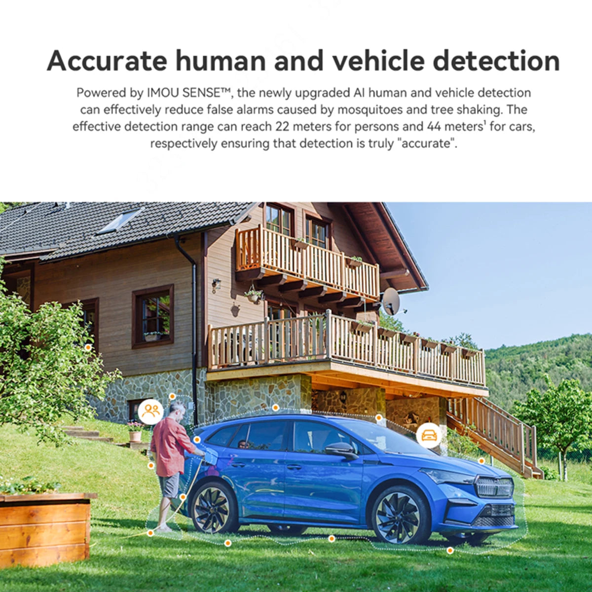 IMOU Cruiser Dual 10MP&8MP Dual Lens Outdoor PTZ WiFi Camera 8x Digital Zoom AI Vehicle Human Detection Full Color Surveillance