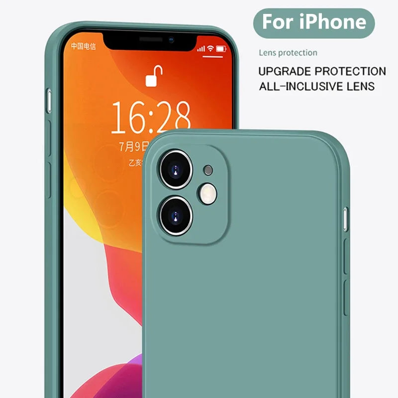 iPhone 15 Pro Silicone Case – Shock-Absorbing Slim Fit Cover Tidesmit