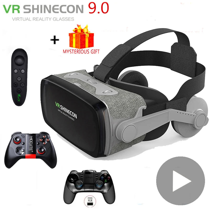 VR Headset for Smartphones | Immersive 3D Smart Glasses by Tidesmit Tidesmit