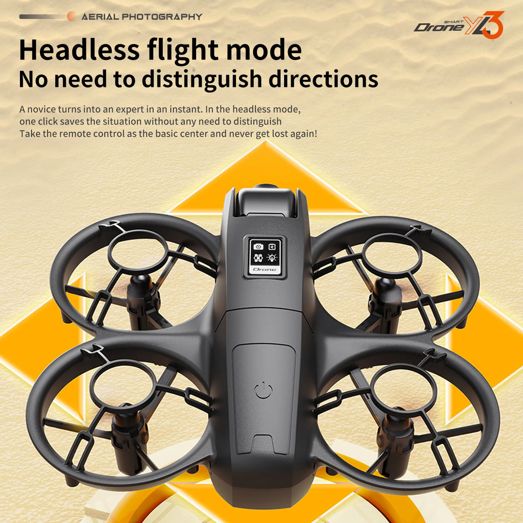4K Camera Drone for Kids: Foldable Quadcopter with Remote Screen Tidesmit