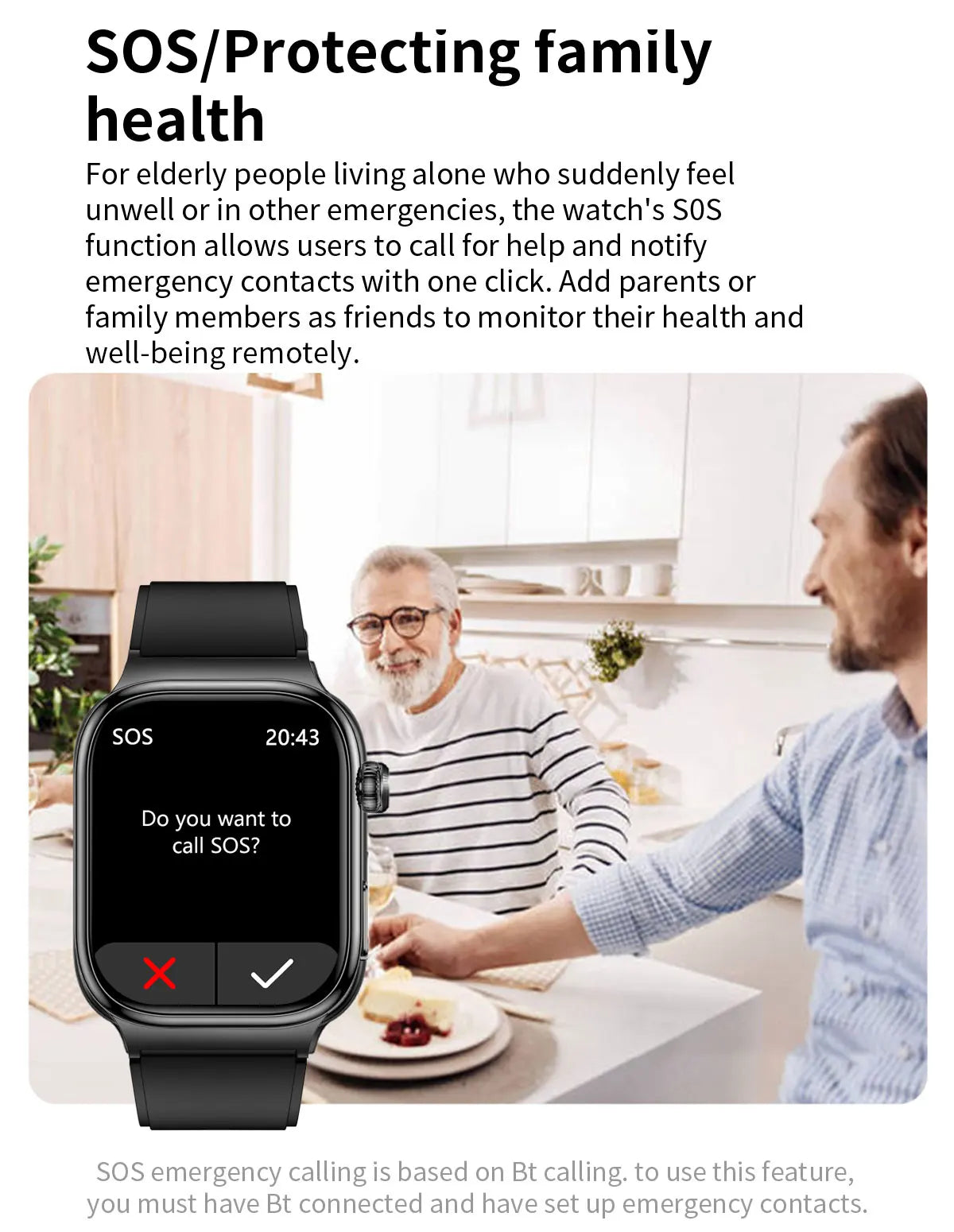 2026 New Hospital Level Health Smart Watch Body Fat ECG Blood oxygen BP Health AMOLED Screen HD Call Sport Smart Watches For Man