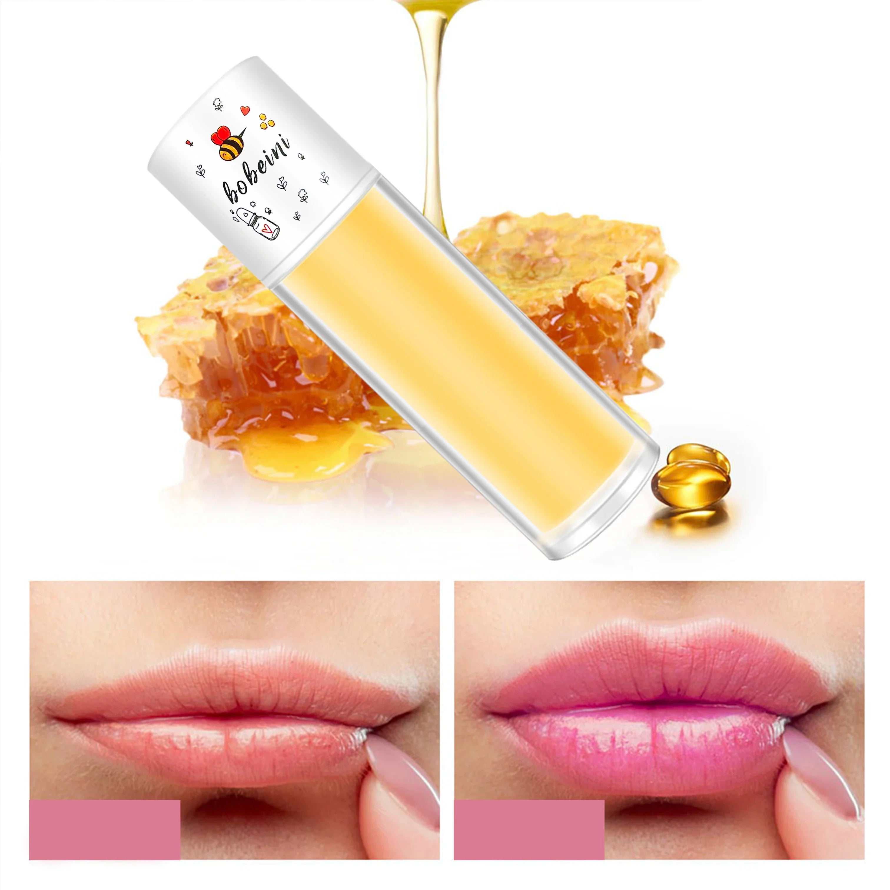 Peach Milk Lip Oil - Nourishing Moisturizing Lip Treatment Balm Lip Care Tidesmit