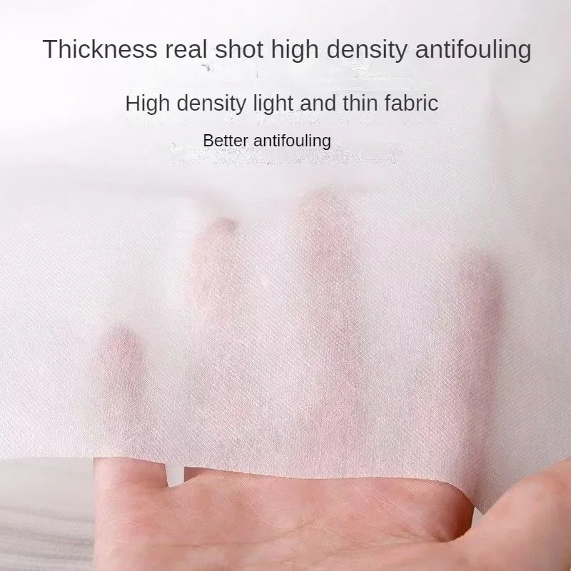 10/30/50/100pcs Disposable Face Cradle Cover Nonwoven Pillow Paper Waterproof Massage Spa Table for Disposable Beauty Headrest C