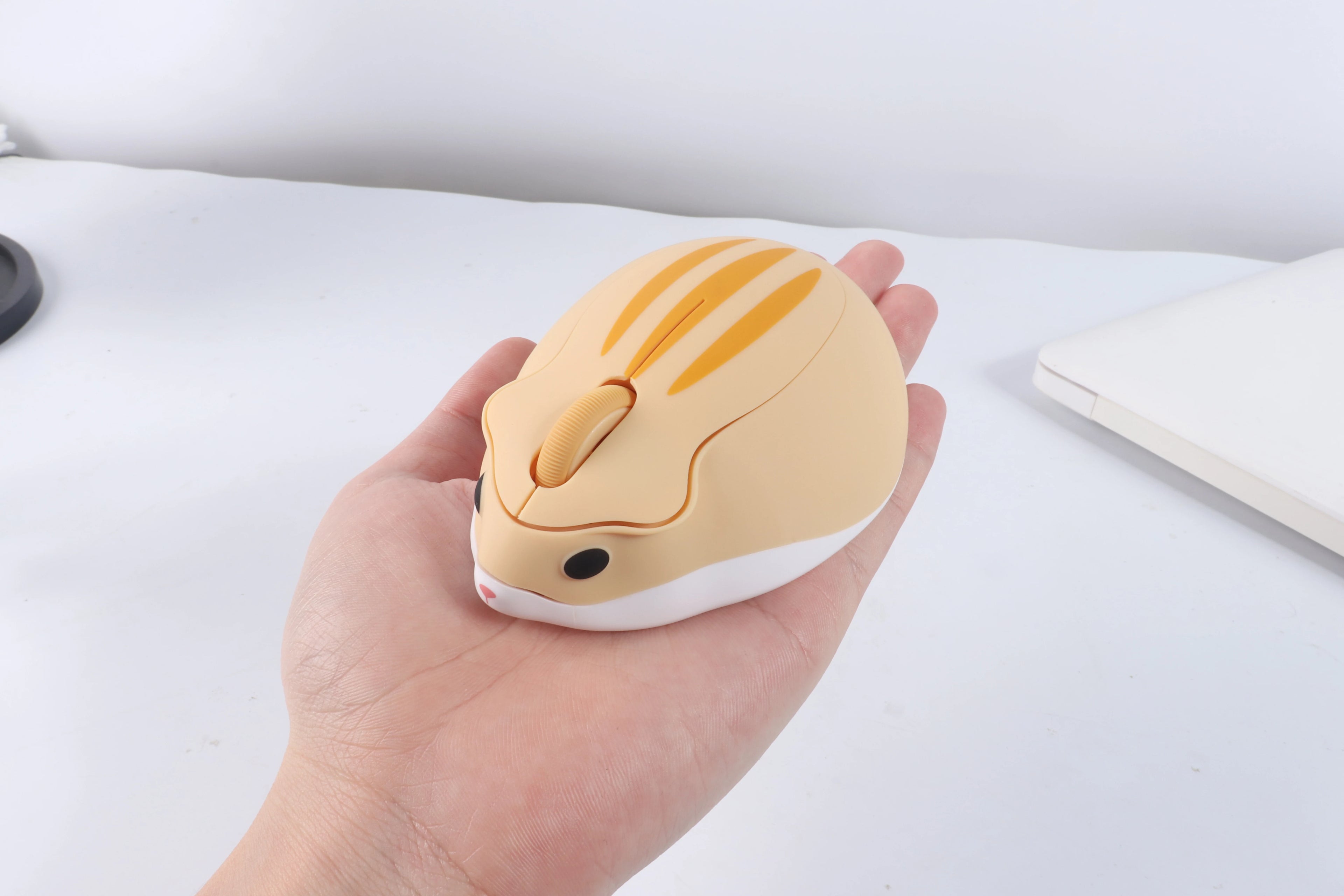 Mini Wireless Mouse 3D Cute Hamster 2.4G Bluetooth Dual Mode Connectivity Long Battery Life Mute USB Optical Mouse For Laptop PC