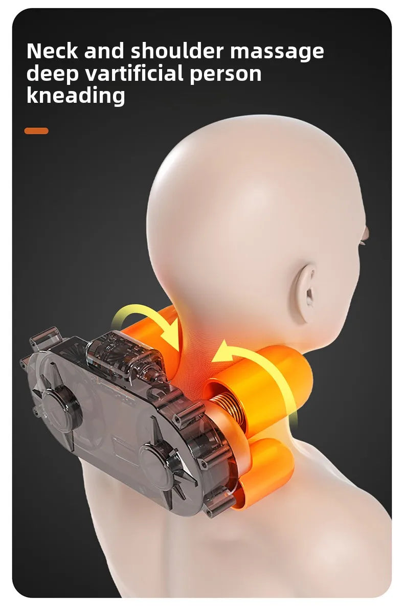 Electric Massage Cushion with Deep Tissue Kneading and Heat Therapy Massage Cushion Tidesmit