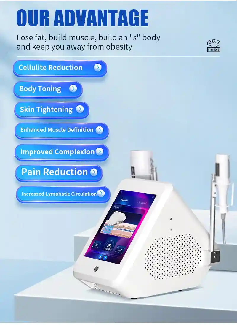 Electric Massager for Body Contouring - Deep Tissue Muscle Relief Tool Eye Massage Instrument Tidesmit